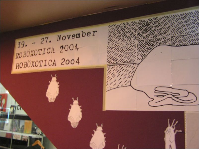 Roboexotica 2004 wall design (Elffriede)